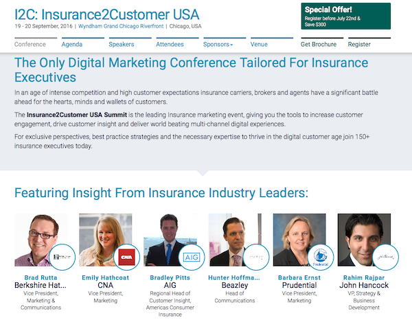 I2C: Insurance2Customer USA homepage speakers image