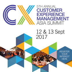5th Annual Customer Experience Management Asia banner 250x250