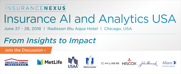 5th Annual Insurance AI and Analytics USA 2018 banner 600x