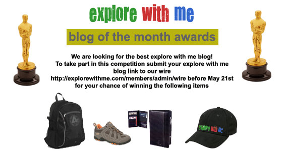 Explore with me blog competition image