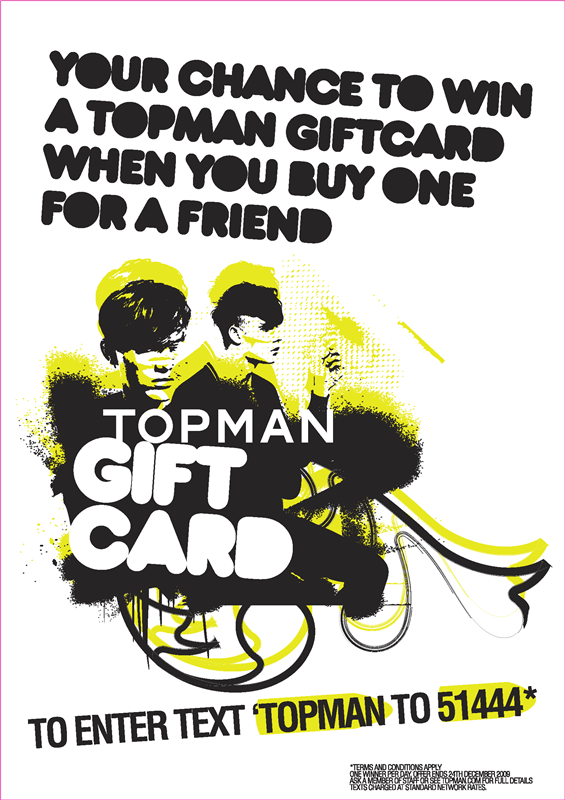 Topman gift card image