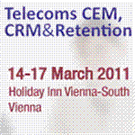 Latest news from IIR Telecoms ? CEM, CRM & Retention 2011, 14 ? 17 March 2011