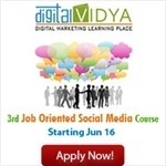 Digital Vidya invites Applications for its Job-oriented Social Media Course