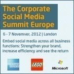 The Corporate Social Media Summit Europe