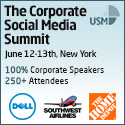 The Corporate Social Media Summit New York banner