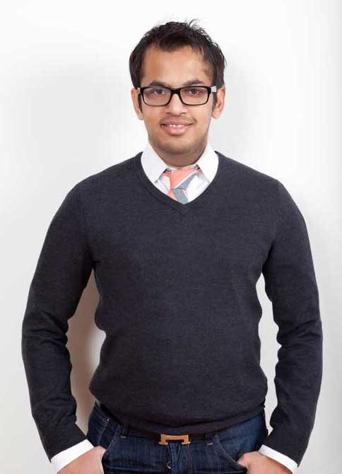 Photograph of Shafqat Islam, co-founder and CEO of NewsCred