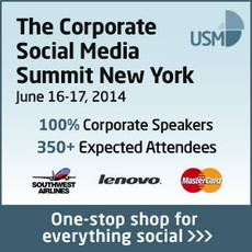 Useful Social Media?s 5th Annual Corporate Social Media Summit banner