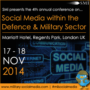 Social Media within the Defence and Military Sector banner