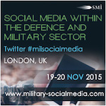 Exclusive interviews with new 77th Brigade member and Italian Naval Staff College on social media within the military domain