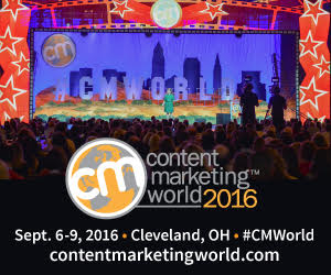 Content Marketing World 2016 banner