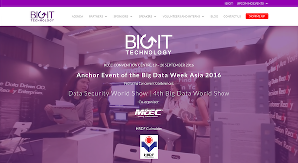 BIGIT Technology Malaysia homepage image