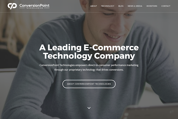 ConversionPoint Technologies Inc homepage image