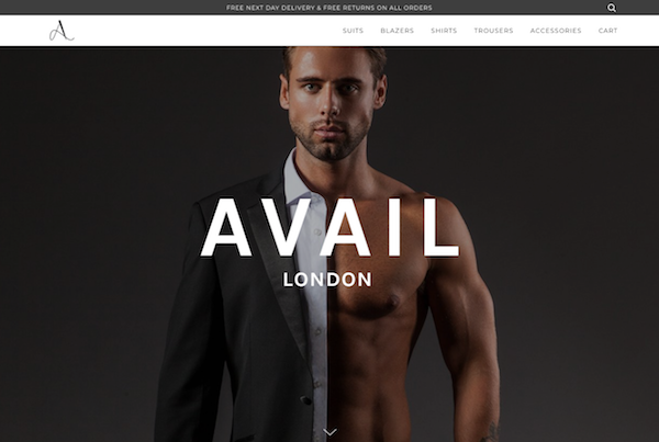 Avail London homepage image