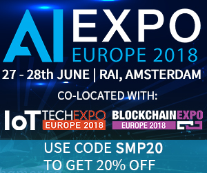 AI Expo Europe 2018 SMP discount banner 300x250