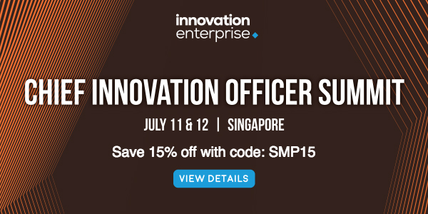 Chief Innovation Officer Summit Singapore 2018 banner 600x300
