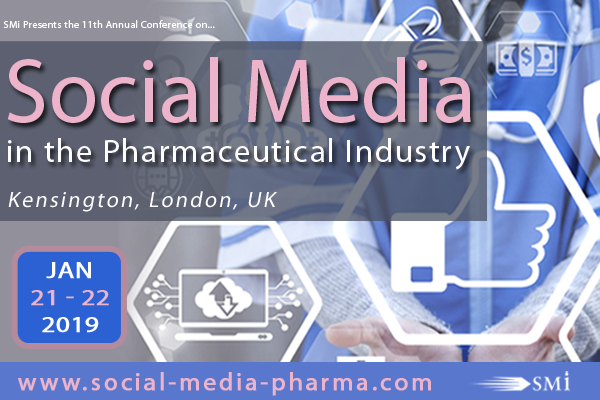 Social Media in the Pharmaceutical Industry 2019 banner 600x400