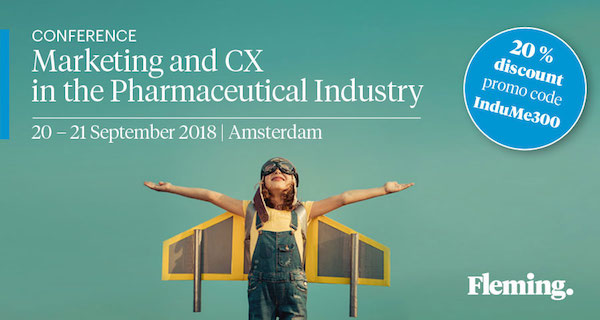Marketing and CX in the Pharmaceutical Industry 2018 banner 600x328