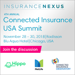 4th Annual Connected Insurance USA Summit 2018 banner 250x250