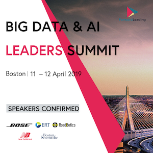 Big Data & AI Leaders Summit Boston 2019 banner 300x300