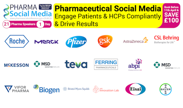 The Pharma Social Media Results Conference 2019 banner 600x300