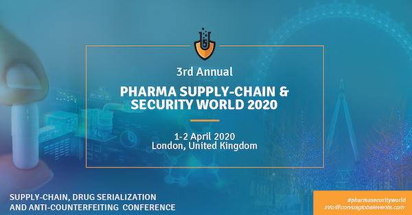 3rd Annual Pharma Supply-Chain & Security World 2020 banner 600x314